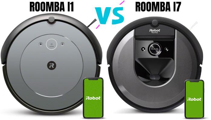 comparativa roomba i1 vs roomba i7